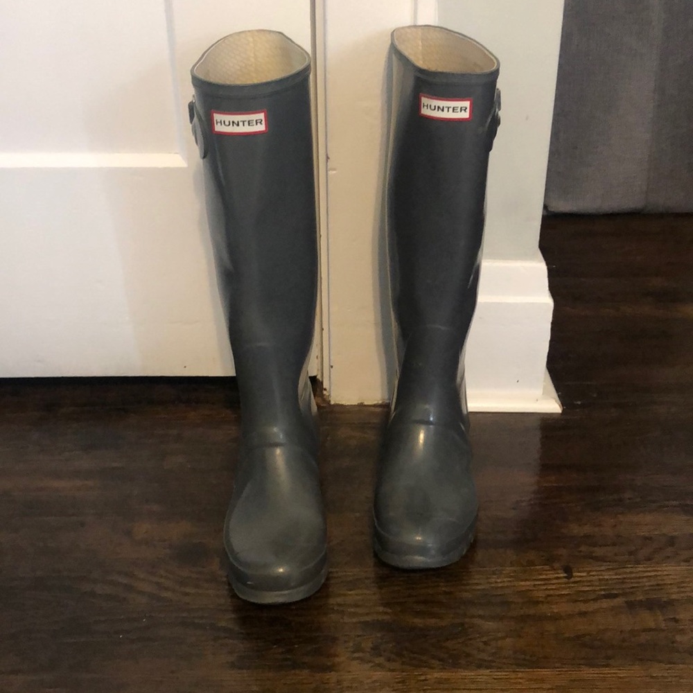 Grey Hunter Rain Boots